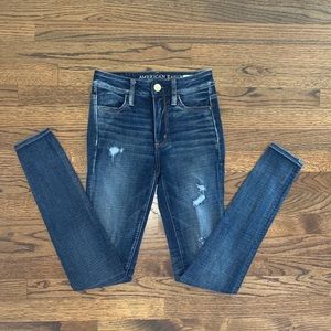 American eagle Hi rise Jeggings jeans
